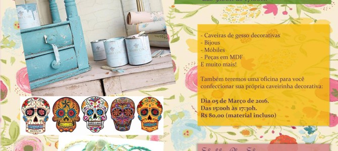 Oficina de Caveiras Mexicanas & Bazar Shabby Chic Oficina de Caveiras Mexicanas & Bazar Shabby Chic
